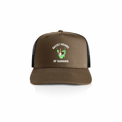 Basset Hounds of Tasmania - Contrast Mesh Back Trucker Cap