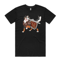 Dungeons & Doggos: Paladin Collie T-Shirt