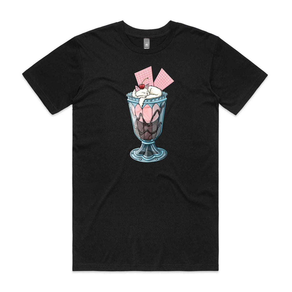 Ice Cream Sundae Kitty T-Shirt