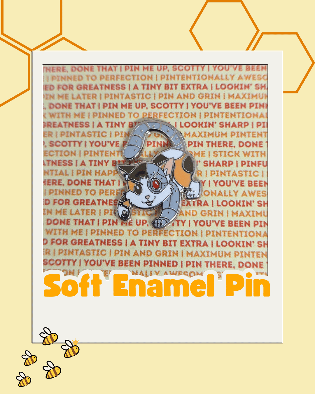 Enamel Pin - Cyborgitty