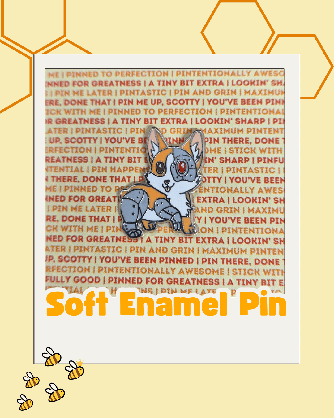 Enamel Pins - Cyborgi