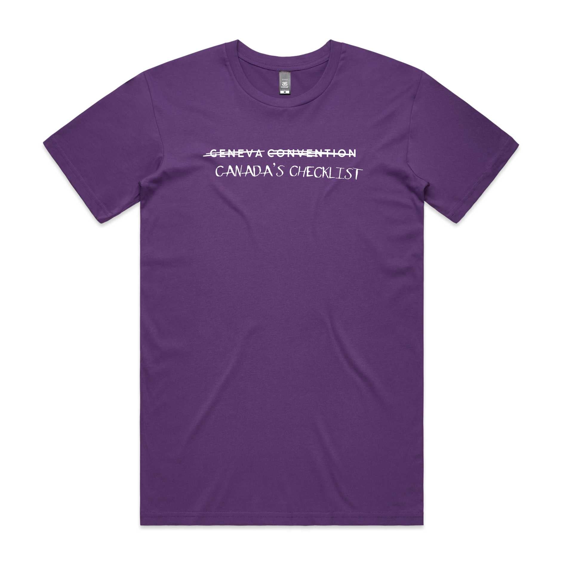 Canada's Checklist T-Shirt