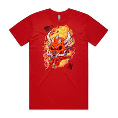 Oni in Red T-Shirt