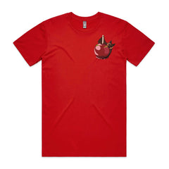 Candy Apple Bat Pocket T-Shirt