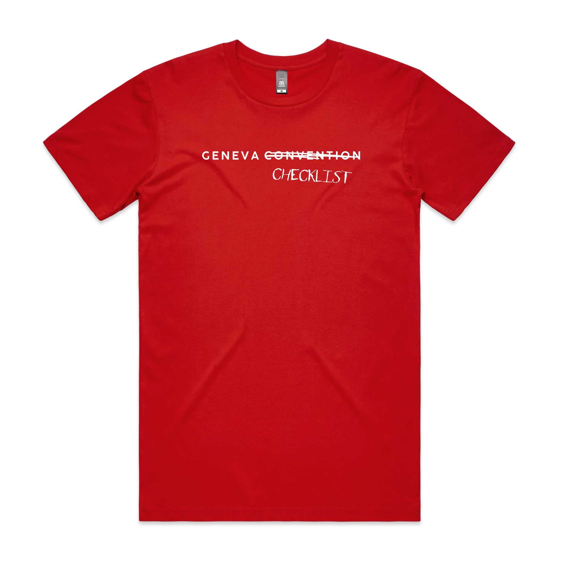 Geneva Checklist T-Shirt