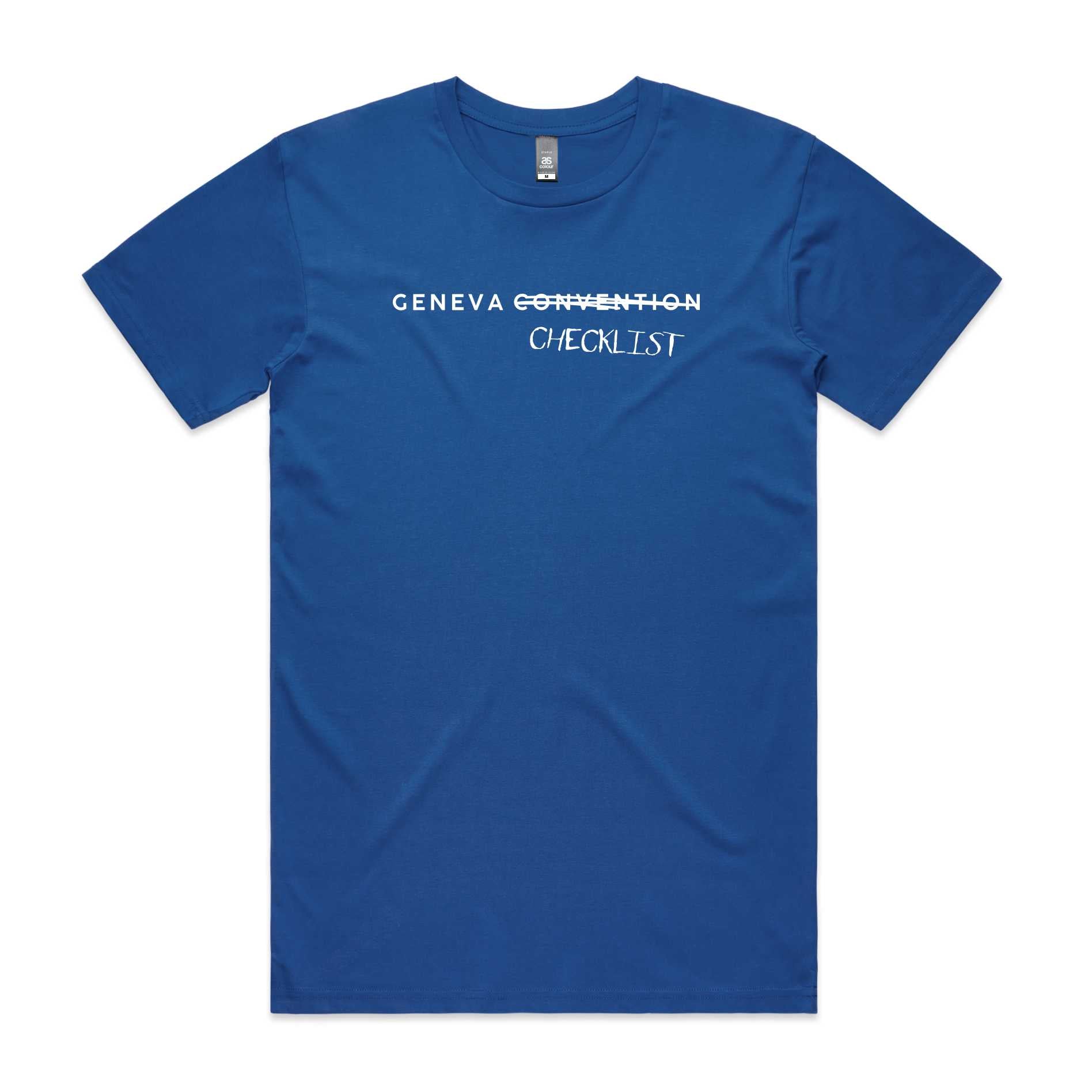 Geneva Checklist T-Shirt