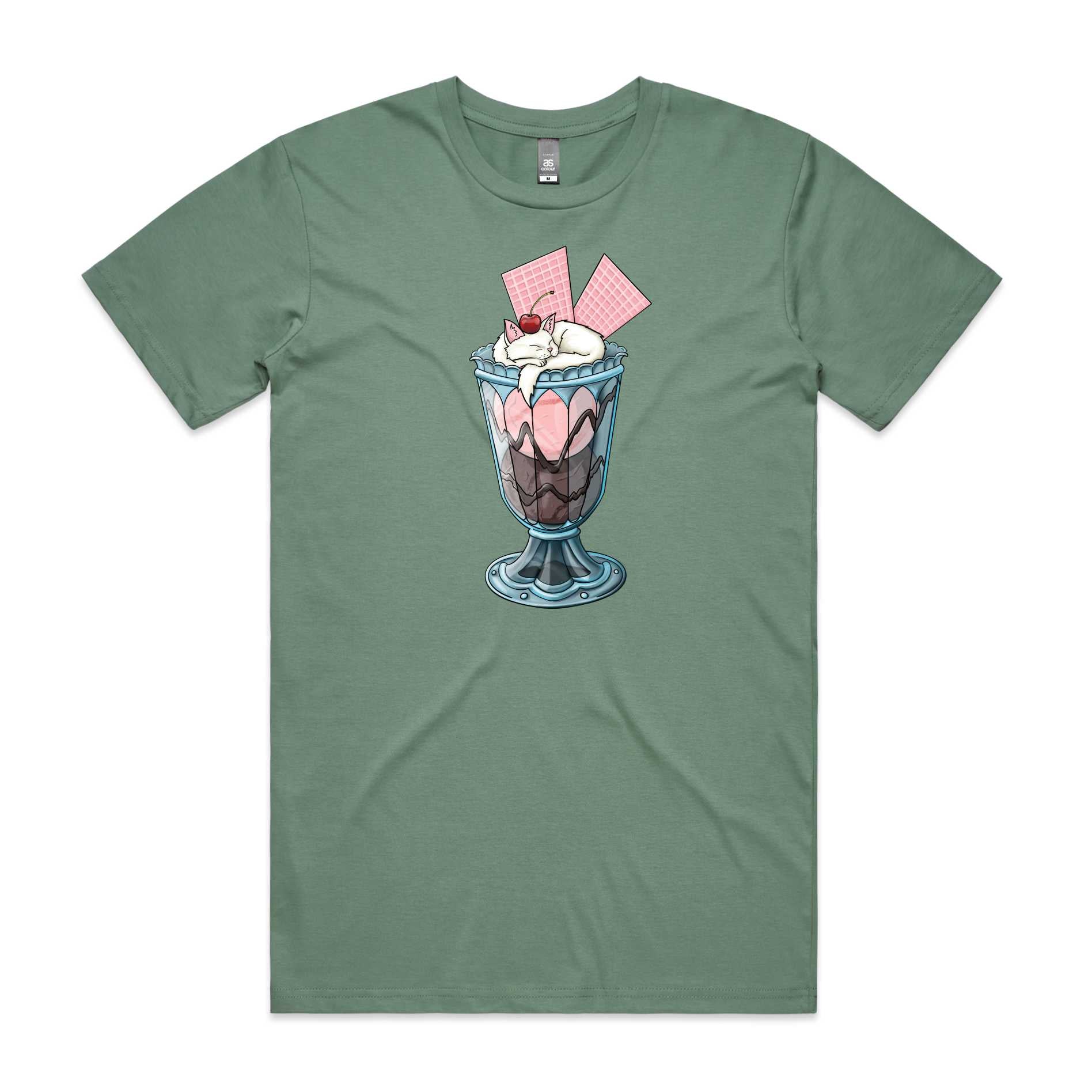 Ice Cream Sundae Kitty T-Shirt