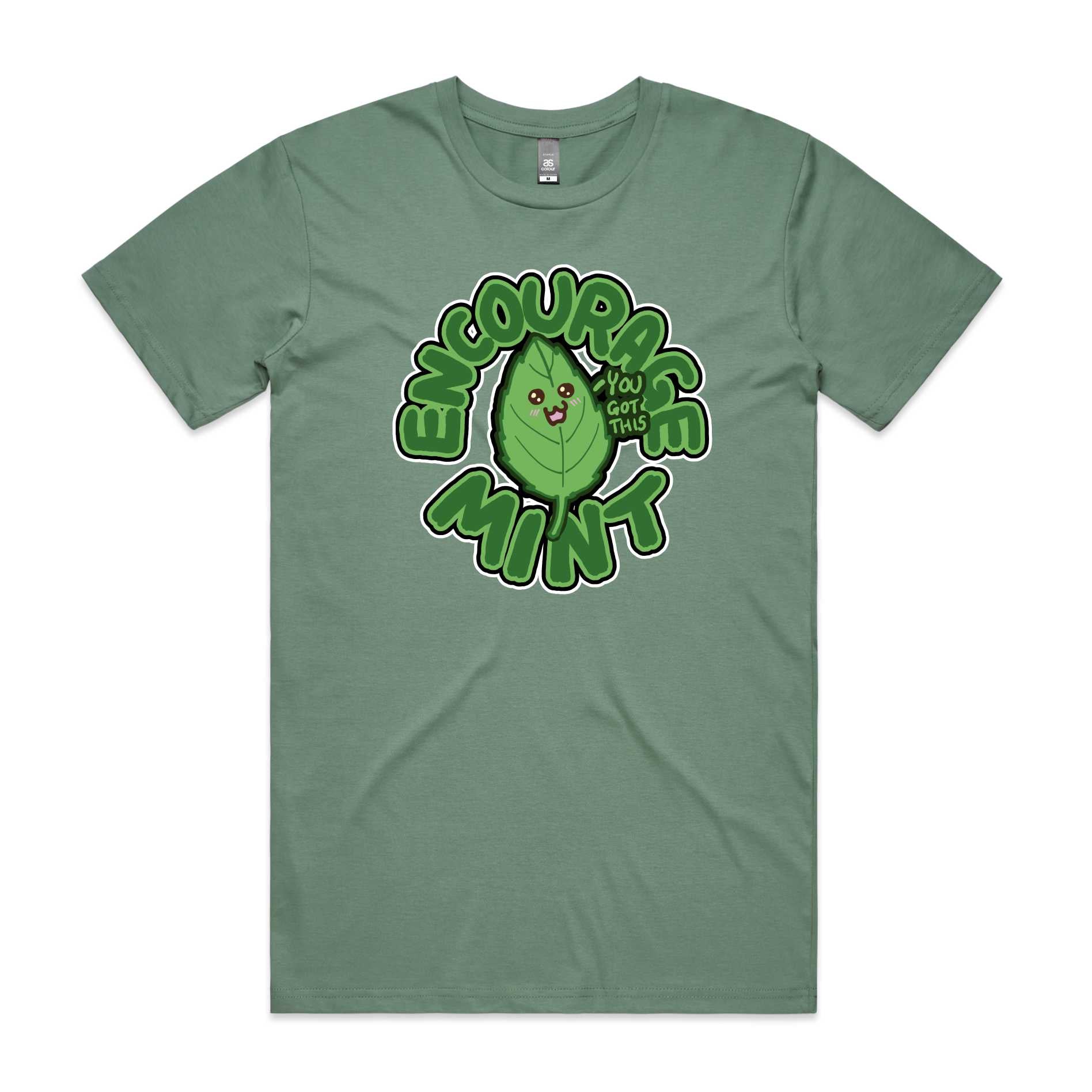 Optimism Pals - Encourage-Mint T-Shirt