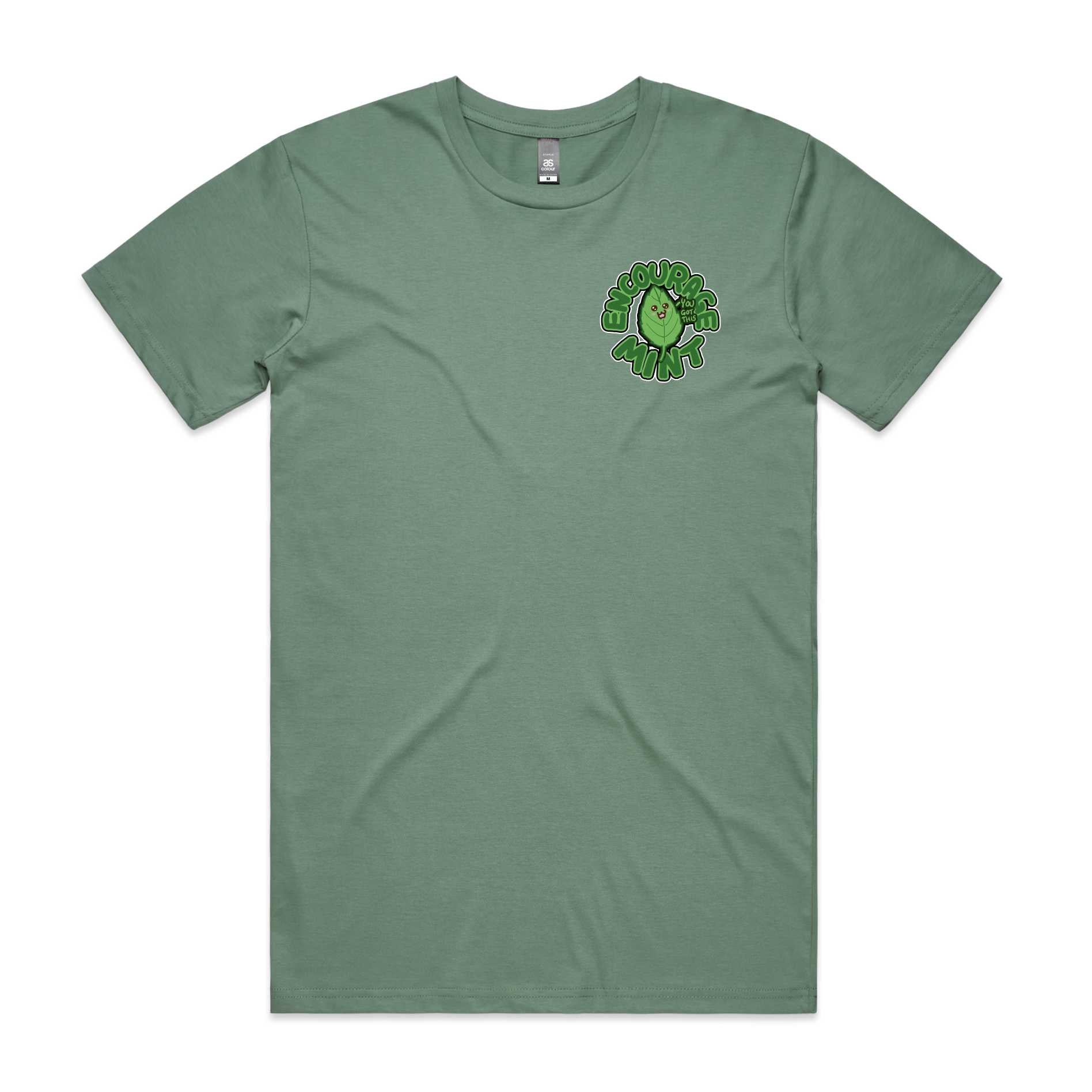 Optimism Pals - Encourage-Mint T-Shirt