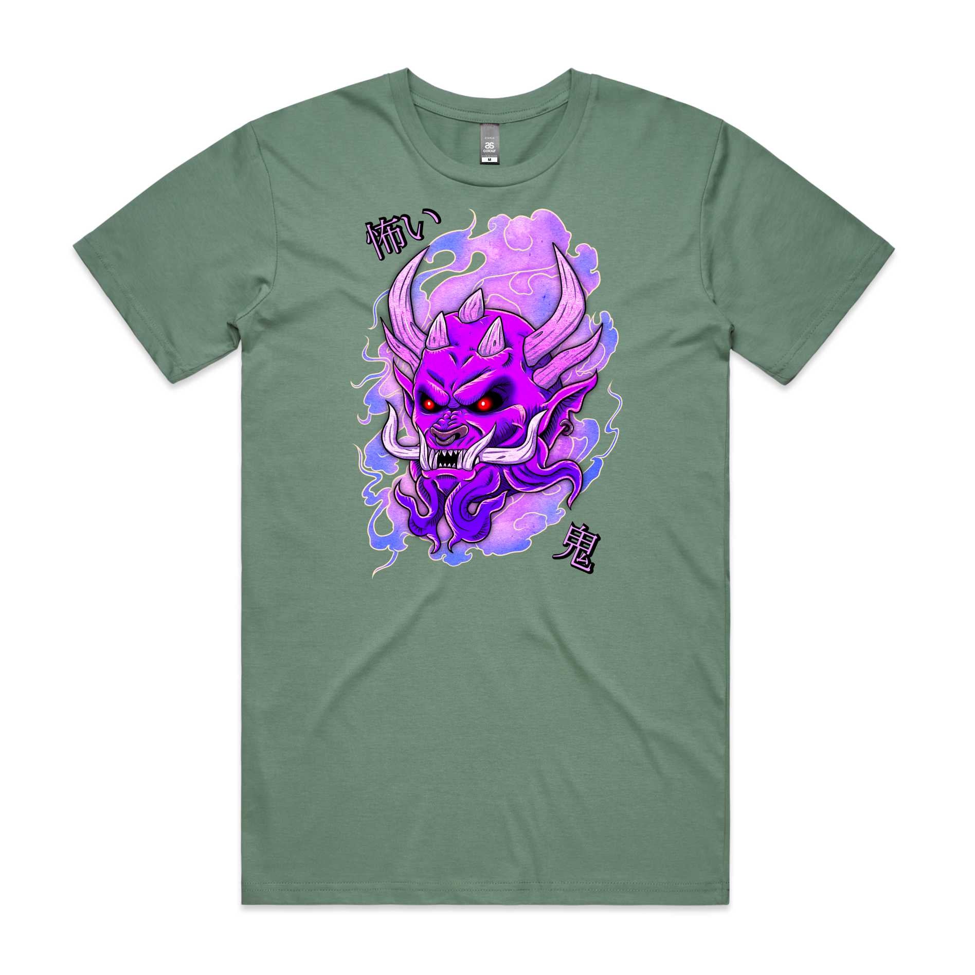 Oni in Purple T-Shirt