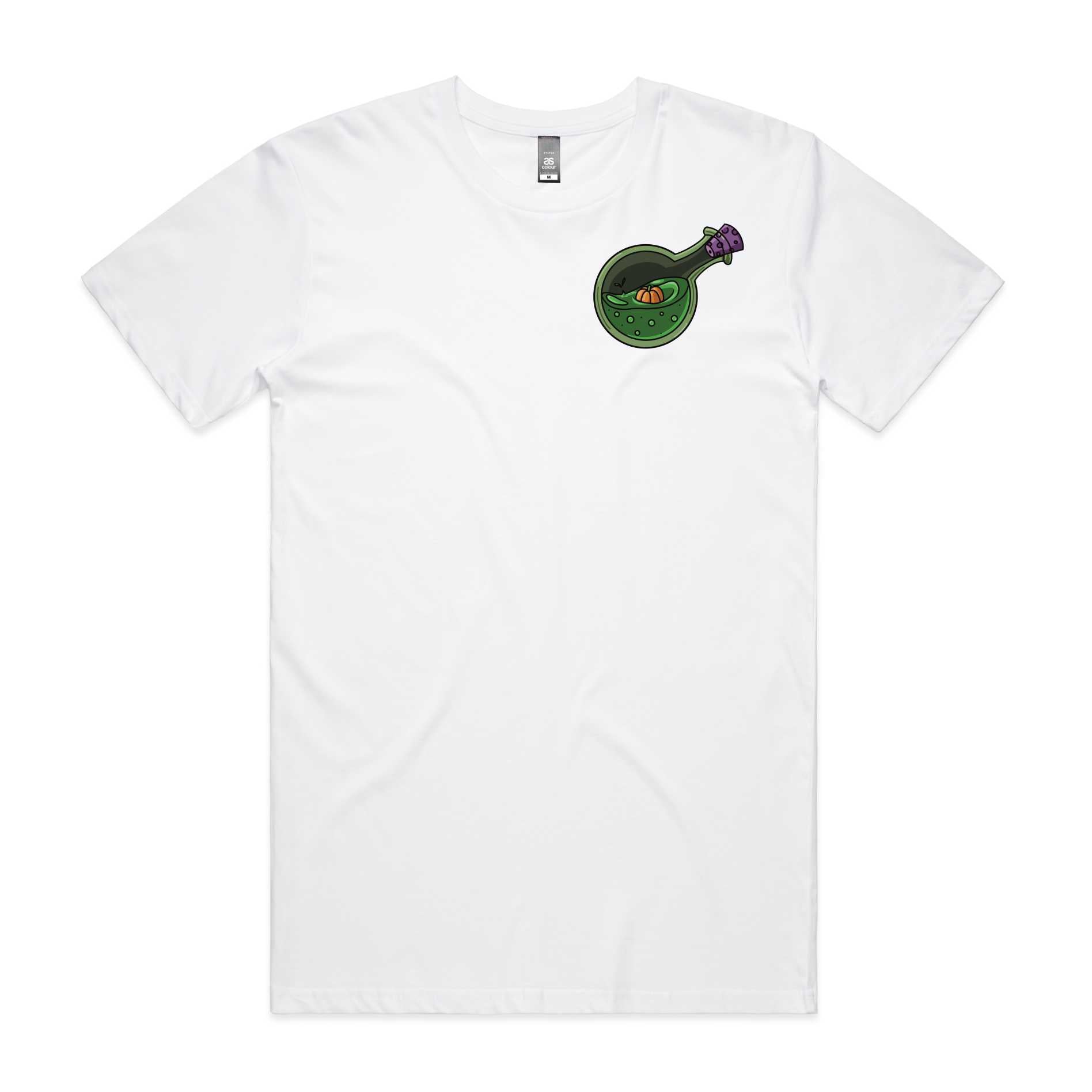 Pumpkin in a Bottle Pocket T-Shirt