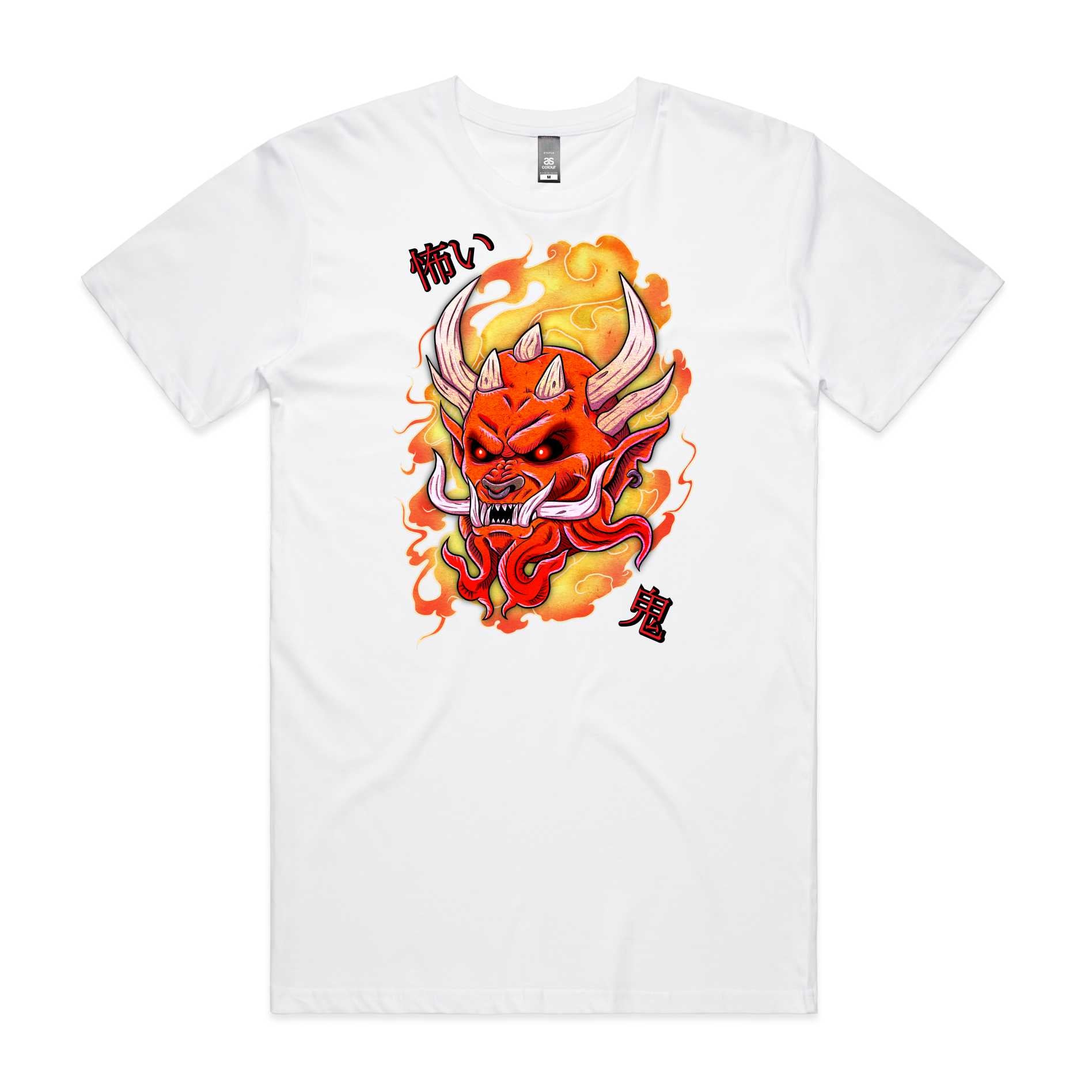 Oni in Red T-Shirt